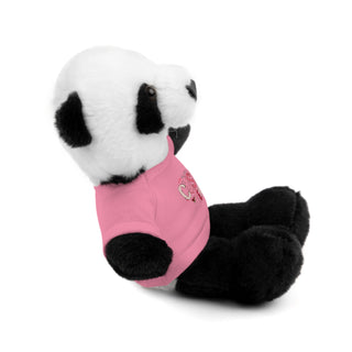 Stuffed Animals with Tee, Custom Text, Valentines Gift bear
