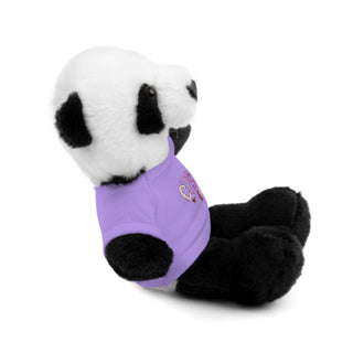 Stuffed Animals with Tee, Custom Text, Valentines Gift bear