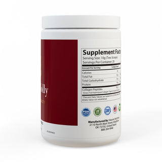Collagen Peptides Type I & III Supplement (350g, 12.3oz)