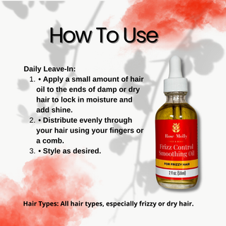 Frizz Control Smoothing Oil