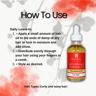 Curl Defining & Hydration Oil