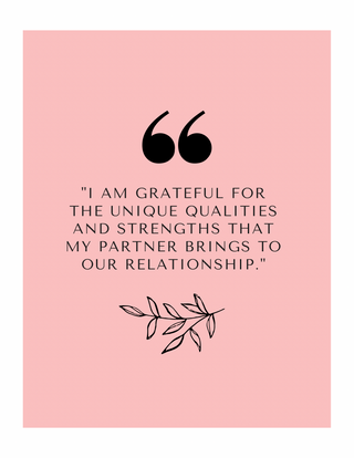 Letters & Affirmations to my Wife