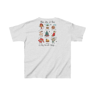 Kids Custom Name Christmas Tee Heavy Cotton™ Tee