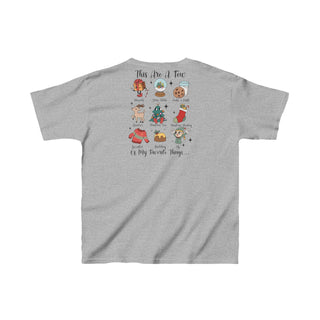 Kids Custom Name Christmas Tee Heavy Cotton™ Tee