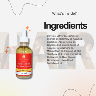 Daily Healthy Hair Nourishment Oil