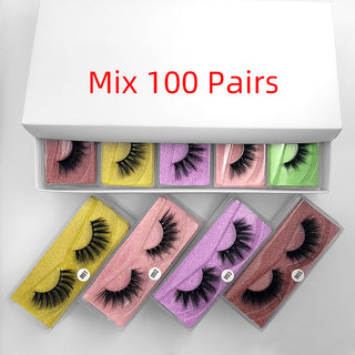 3D mink hair false eyelashes