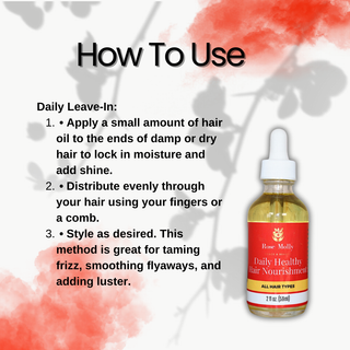 Daily Healthy Hair Nourishment Oil