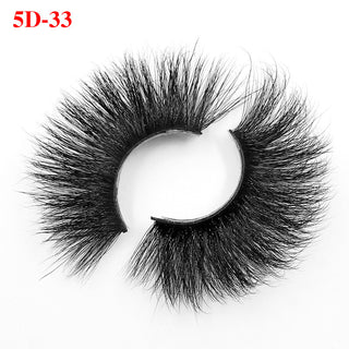 Mink False Eyelashes Lengthened 5D Exaggeration