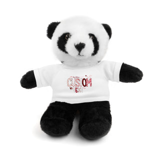 Stuffed Animals with Tee, Custom Text, Valentines Gift bear