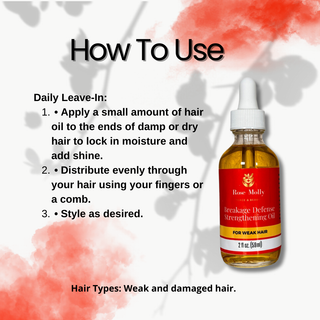 Breakage Defense Strengthening Oil