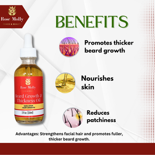 Beard Growth & Thickness Oil