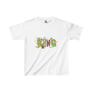 Kids Custom Name Christmas Tee Heavy Cotton™ Tee