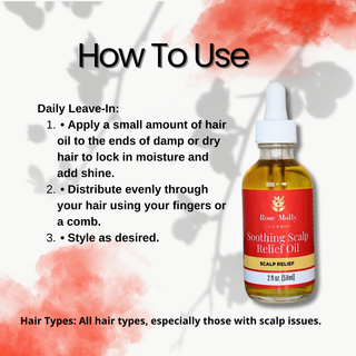 Soothing Scalp Hair Oil