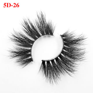 Mink False Eyelashes Lengthened 5D Exaggeration