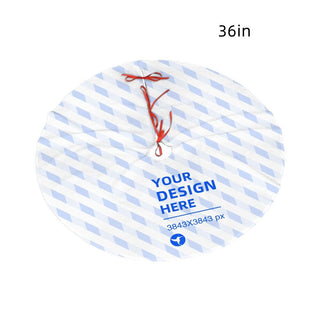 Durable Flannel Christmas Decor Plush Tree Skirt