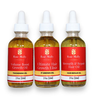 Hair Growth & Strengthen Oil Set