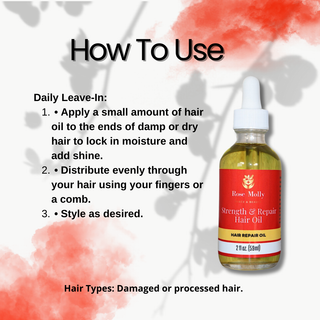 Strength & Repair Hair Oil