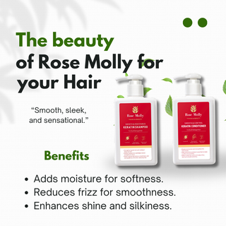 Keratin Wash Set + Hydrating Hair Vitamin Capsules