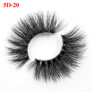 Mink False Eyelashes Lengthened 5D Exaggeration